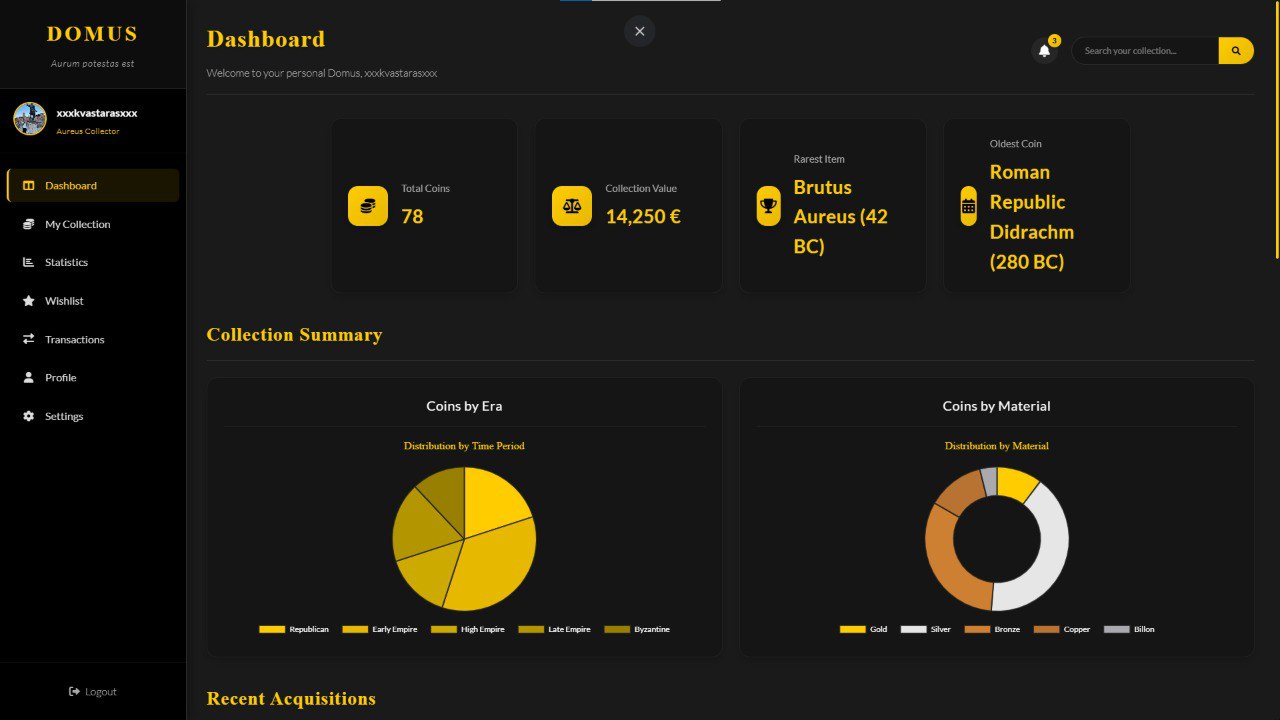 Domus collection overview mockup